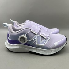 New Balance Dynasoft Reveal 4 BOA Shoes Kids Size 4 Purple Comfort Low Sneakers
