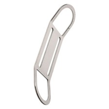 Lightweight Stainless Scuba D Ring Buckle Metal Dive Harness Attachment
