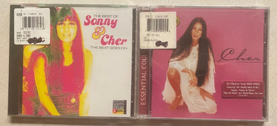 CHER - Essential CD and Best of SONNY and CHER CD Brand New and Sealed