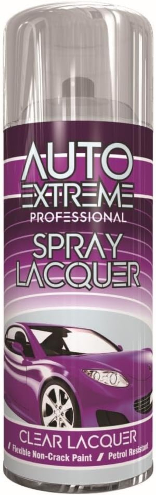 400ml Auto Extreme Clear Lacquer - Quick Drying Glossy Finish for Wood & Glass