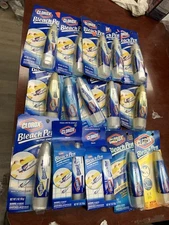 LOT Of 20  Clorox Bleach Pen Gel For Whites Dual Tipped 2 Oz New ,OLD STOCK