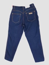 Gitano NWT Vintage 80s Dark Wash Tapered Mom Jeans Vtg 12 Small