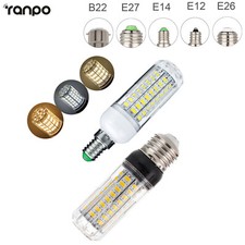 Dimmbare AC DC 12V E27 E14 LED-Maisbirne 20W ...