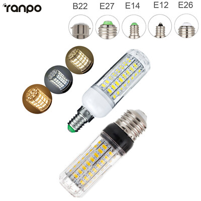 Dimmbare AC DC 12V E27 E14 LED-Maisbirne 20W 5730SMD 3000K 6000K helle Lampen