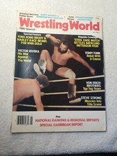 WRESTLING WORLD 1980 HARLEY RACE KEVIN VON ERICH, DUSTY RHODES, BACKLUND, WWF