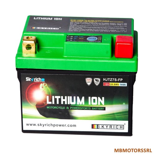 Batterie Au Lithium Skyrich YTZ7S Pour Aprilia 125 RS (1992-2010) - 12V, Remplacement Haute Performance
