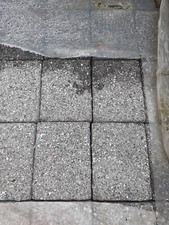 MARSHALLS CONCRETE BLOCK PAVING MISTRAL FLAT TOP CHARCOAL 80MM MIN ORDER 3 PKS