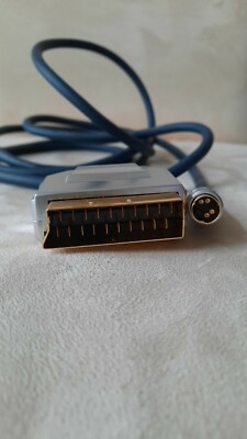hochwertiges Kabel S-VHS 4pol / SCART 21pol St/St doppelt geschirmt 2 Meter TOP