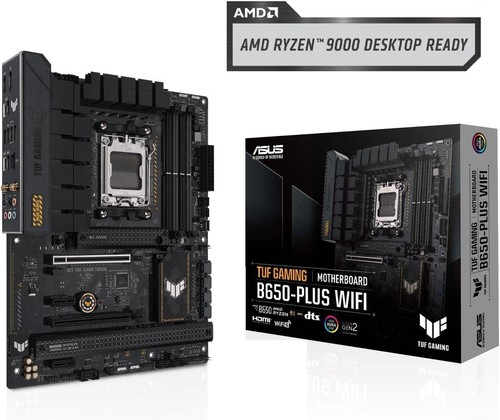 (Factory Refurbished) ASUS TUF GAMING B650-PLUS WIFI DDR5 AMD ATX motherboard