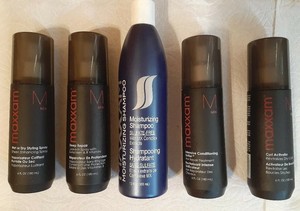 Maxxam Shampoo Conditioner Styling Spray Curl Activator 5 Pack