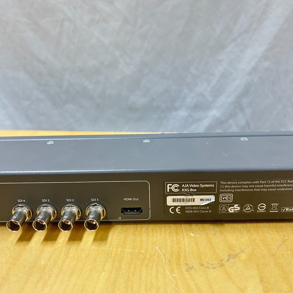 AJA K3G-Box 103354 KONA 3G External Video Editing Breakout AJA K3G-Box 103354 KONA 3G External Video Editing Breakout