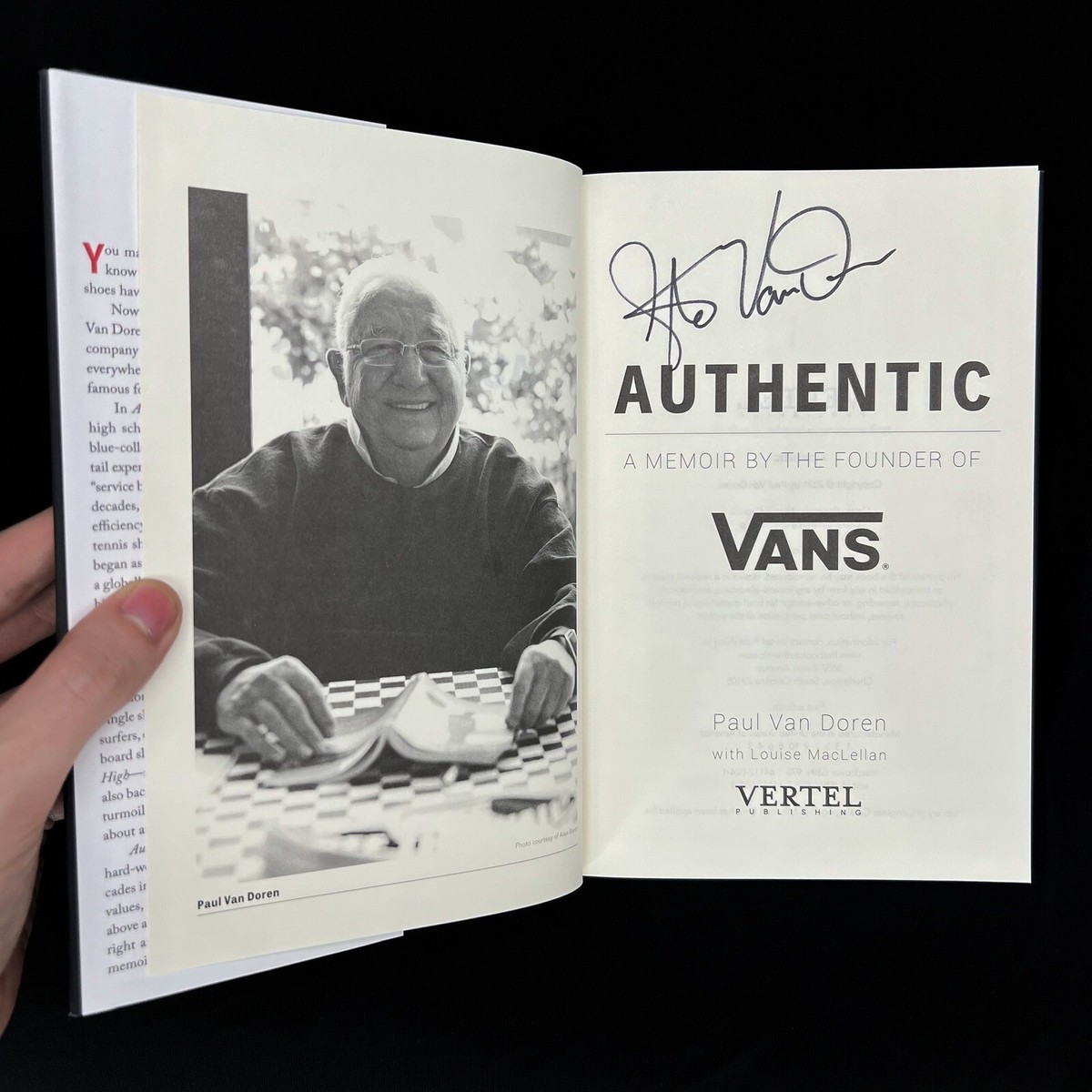 HOT Footwear Vans Paul Van Doren Paul Van Doren The Shoe