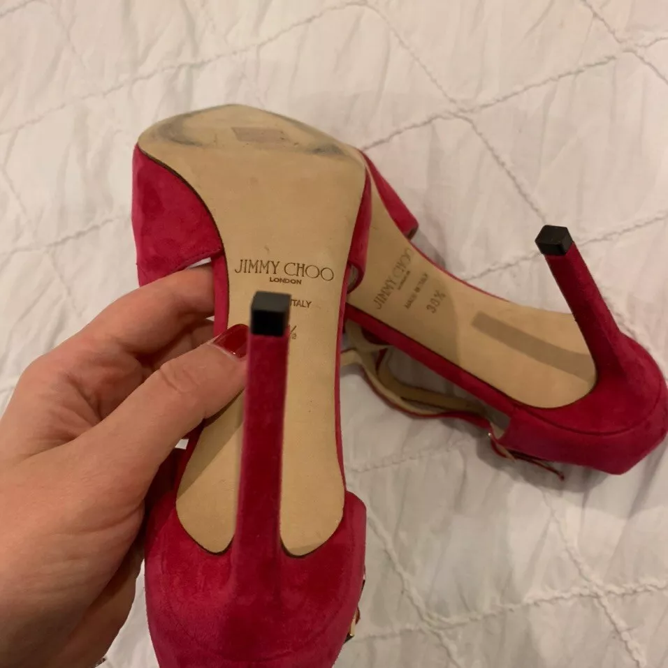 Jimmy choo lancer suede sale