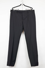Prada Trousers – Classic Milano Wool Dress Pants, Size 54R