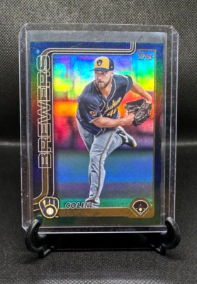 COLIN REA 2025 Topps Series 1 Black Foil /10 - Pack Fresh!!! #75