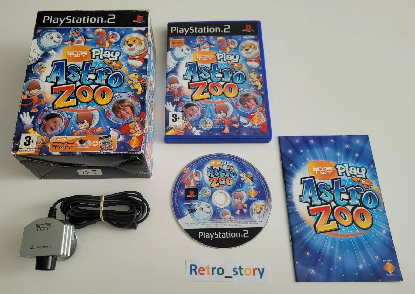Sony Playstation PS2 - EyeToy : Play Astro Zoo - PAL