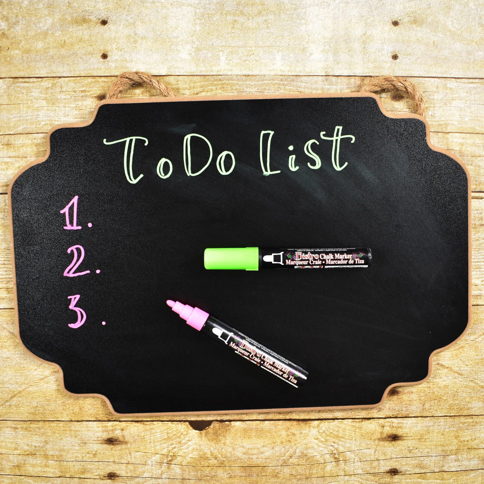 Marvy Uchida Bistro 6 NEON CHALK MARKERS | 6mm MEDIUM TIPPink Yellow Green Blue