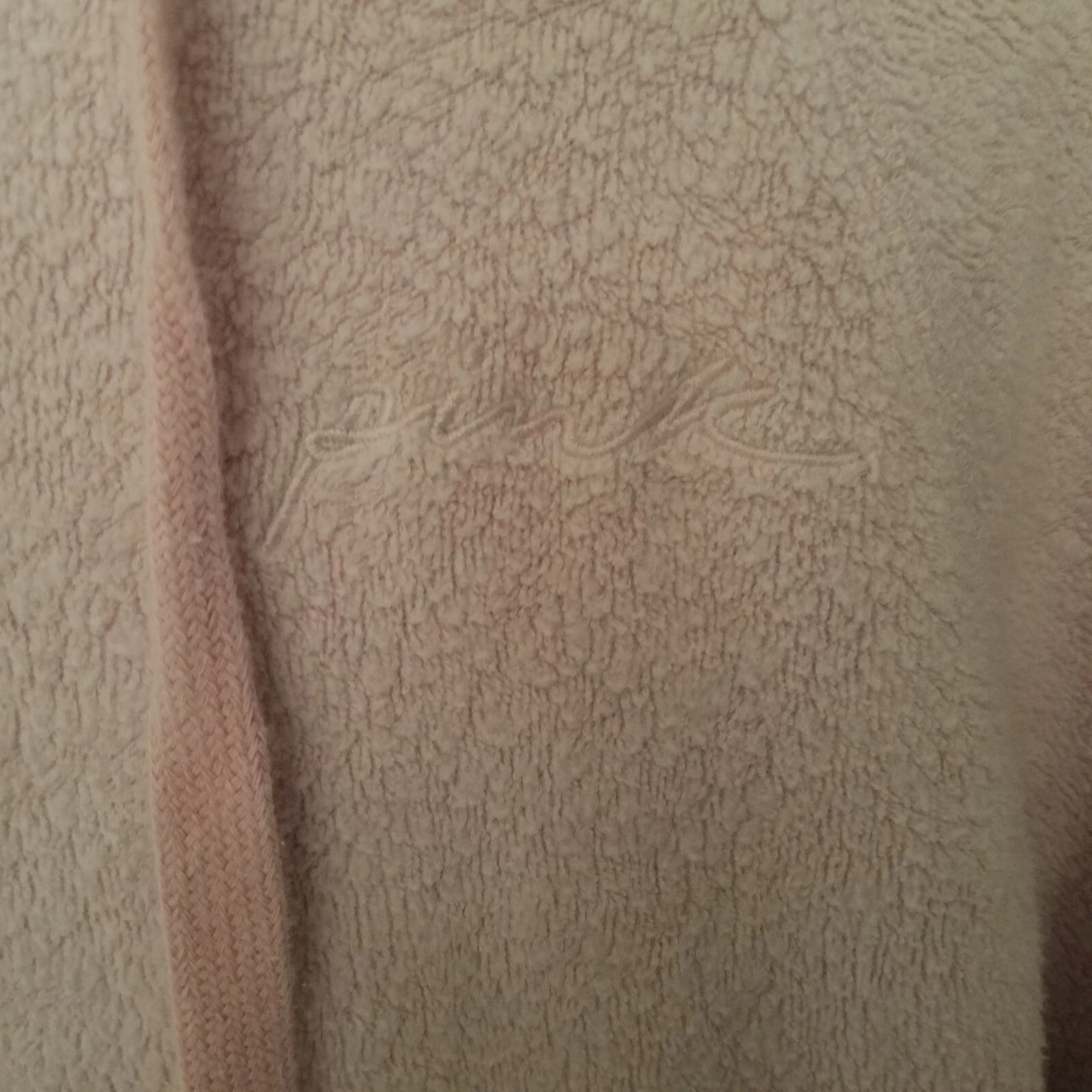UNDERCOVER Felpa con cappuccio pullover sherpa orsacchiotto Victoria's Secret rosa oversize