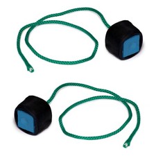 Tweeten Rubber Covered Metal Grip Billiard Table Chalk Holder with Chalk Cord