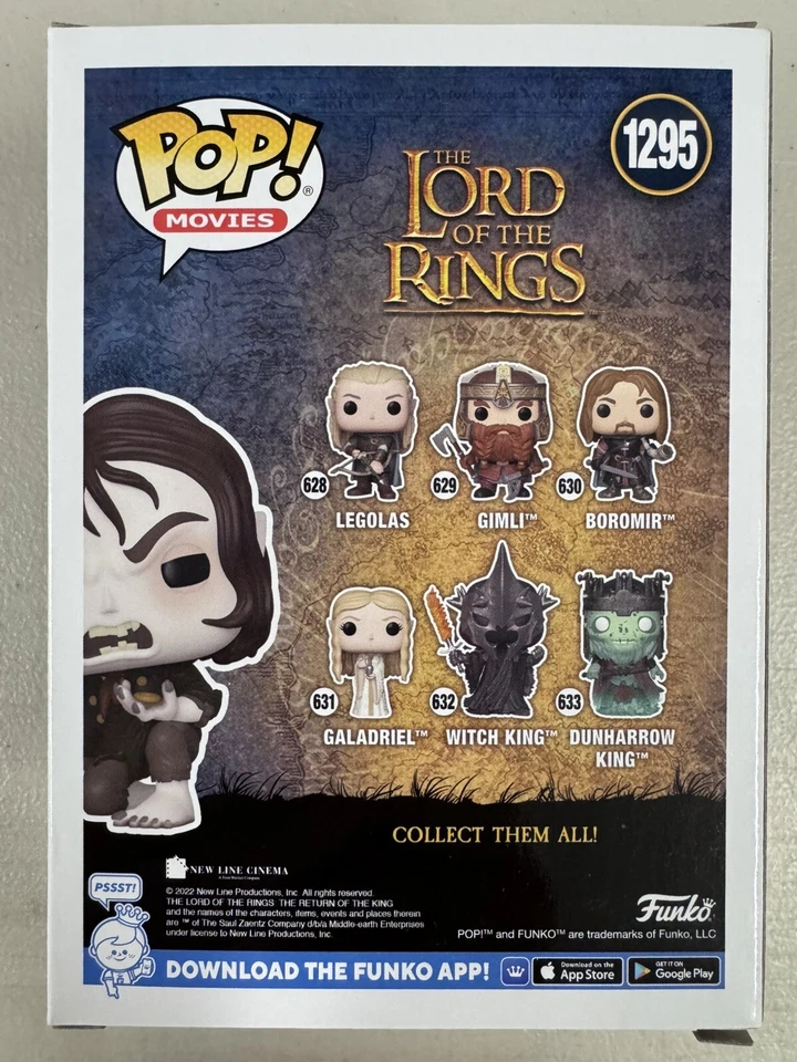 Smeagol (Transformación) 1295 ~ El Señor de los Anillos ~ Vinilo Funko Pop ~ Películas Foto 3 de 4