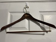 Dillard's Wooden Suit Pant Clothes Hanger EUC Department Store