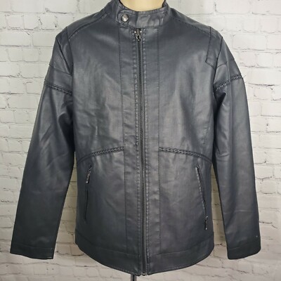 black pleather jackets