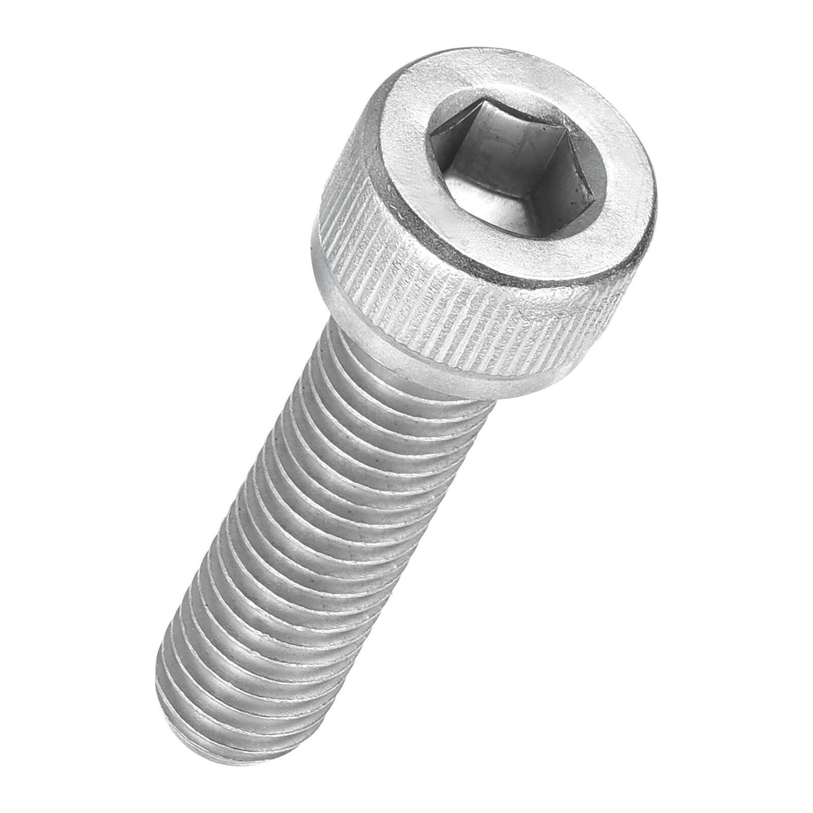 25pcs Socket Head Cap Screws - [M8-1.25 x 30mm] 304 Stainless Steel, Silver