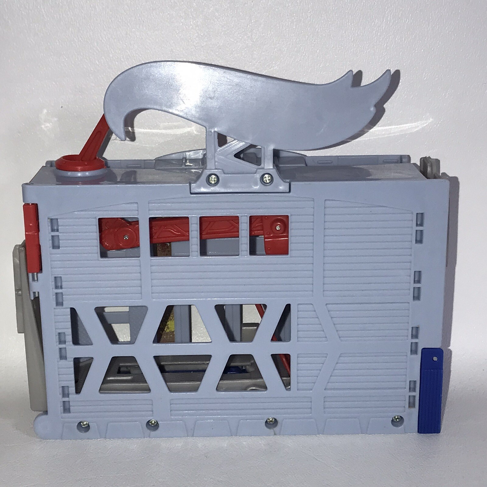 Hot Wheels City Power Lift Garage Portable Play set w Car Crane NO Cars