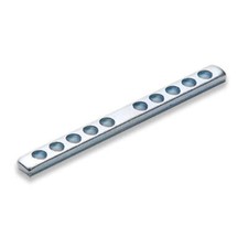 Solo 47.5mm Steel Keeper Bar - Zinc