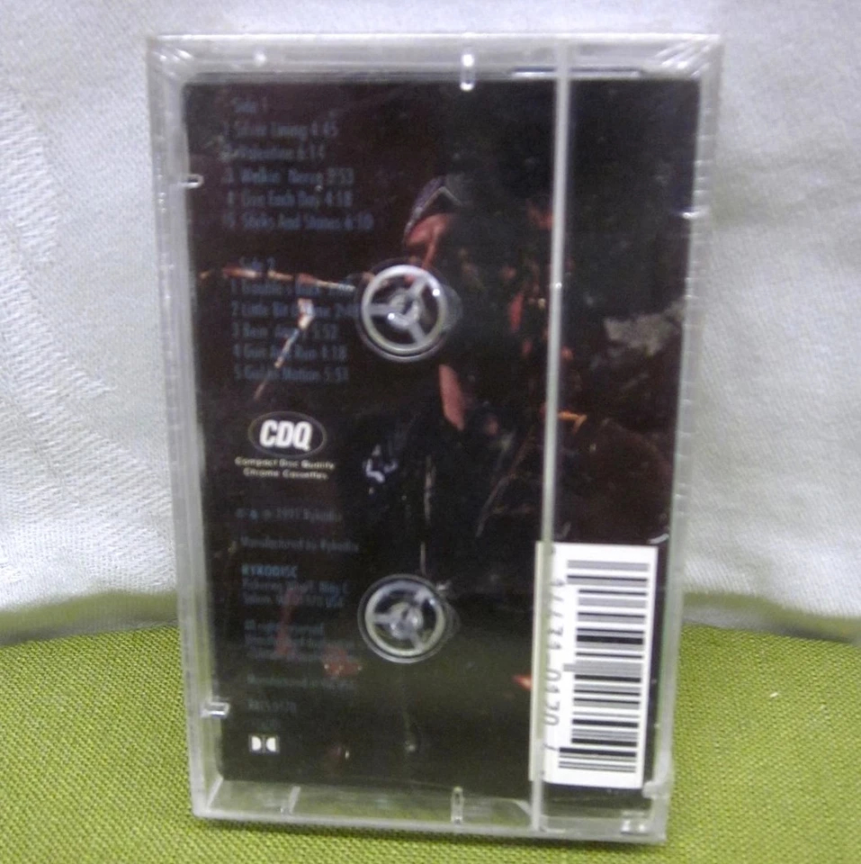 NILS LOFGREN Silver Lining '91 cassette tape Bruce Springsteen E Street Band NWT - Image 2 of 2