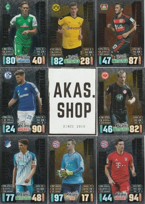 Limitierte Auflage 2015-16 TOPPS Match Attax Bundesliga Limited Edition 2016