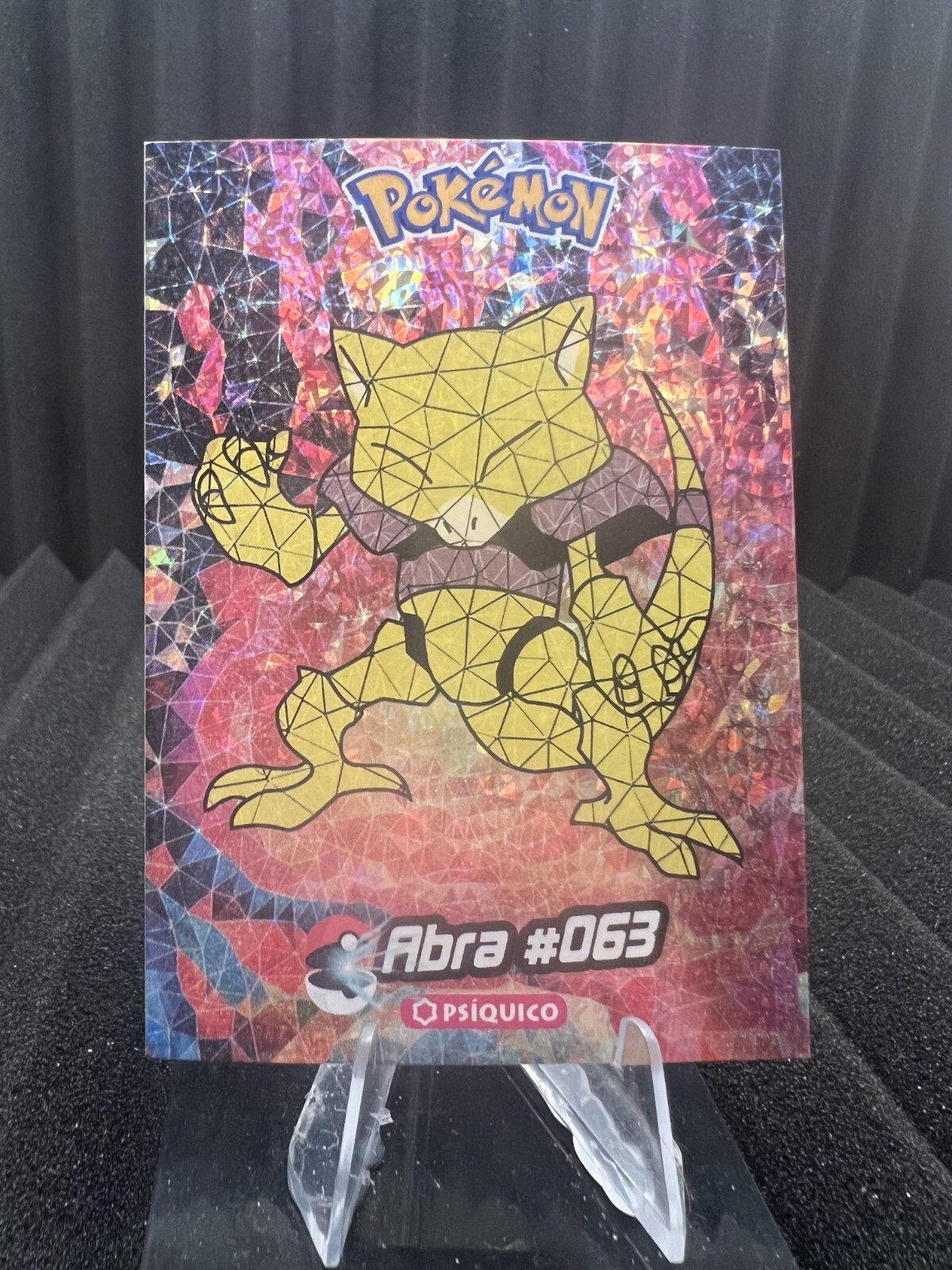 Abra 63 Cracked Ice Holo Crystal Collection 2024 Pokemon Card
