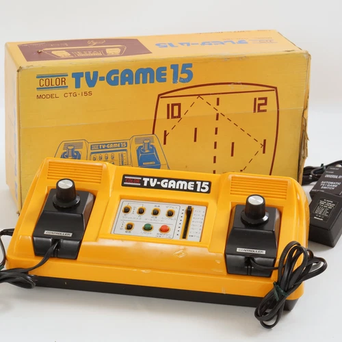 Nintendo Color TV GAME 15 Console Boxed CTG-15S Tested System 2156074