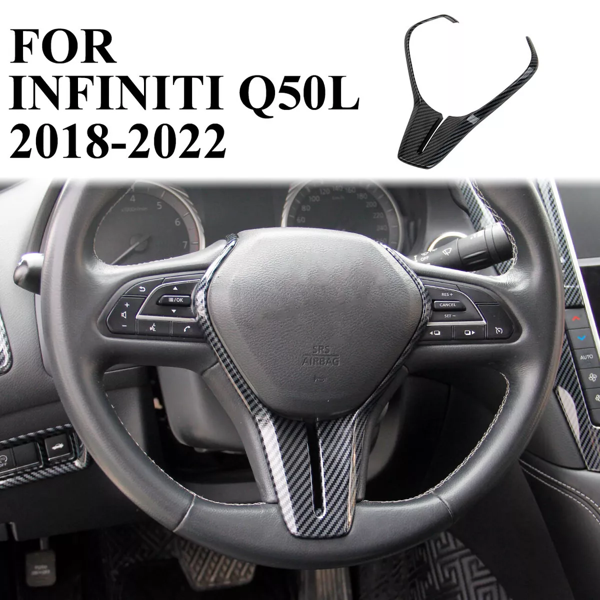 Infiniti q50 steering wheel cover deals