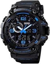 Reloj Para Hombre Casio Resistente Al Agua Acero Inoxidable Hora Mundial Oro
