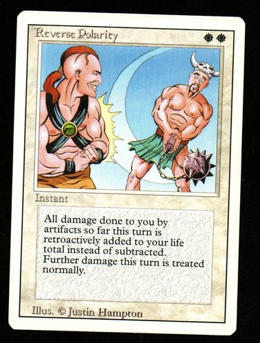 MTG Reverse Polarity - Revised Edition - Regular Uncommon - LP - Single Owner - Picture 1 of 2