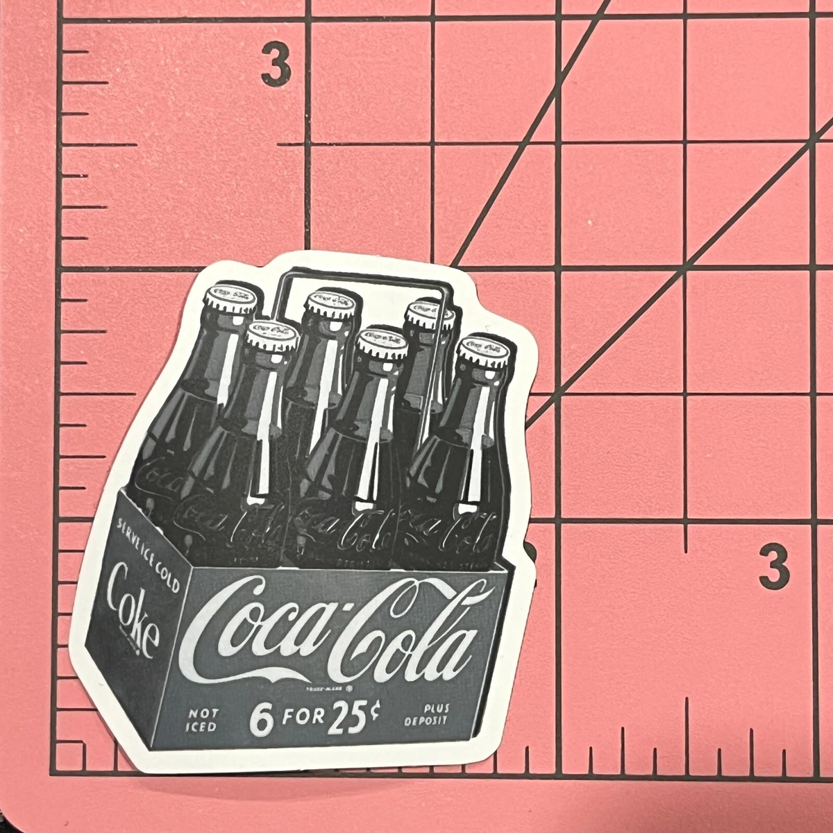 Stickers frigo déco cuisine Coca Cola 60x90cm ref 6246 6246