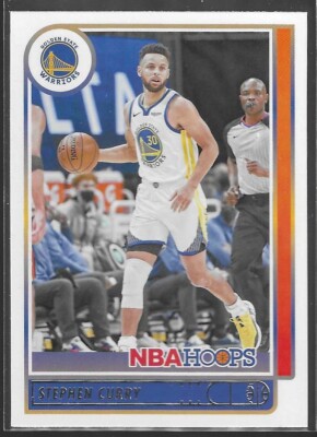 2021-22 Panini NBA Hoops Stephen Curry #18 Golden State Warriors