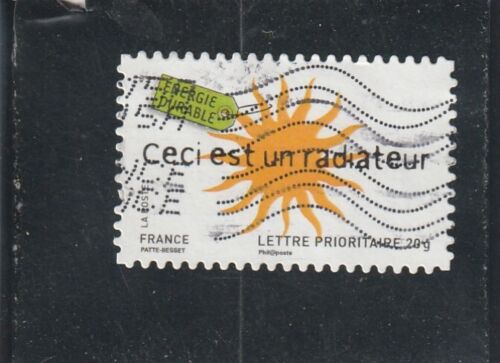 L5560 FRANCE timbre AUTOADHESIF N° 188 de 2008 " Ceci est un radiateu " oblitéré - Imagen 1 de 1