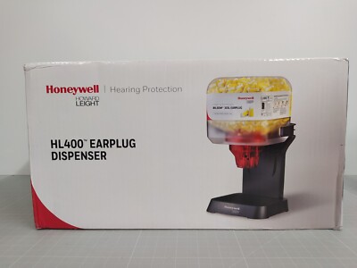 Honeywell HL400 Gehörschutzspender mit 400 Paar Antimikrobiell Laser Lite