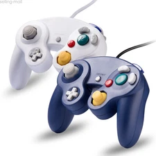 2 x Classic Smash Bros GameCube Controllers Game Pad  for Gamecube Console NGC