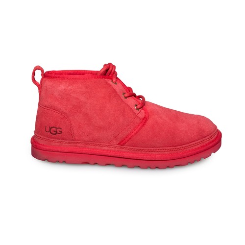 UGG NEUMEL RIBBON RED SUEDE SHEEPSKIN 