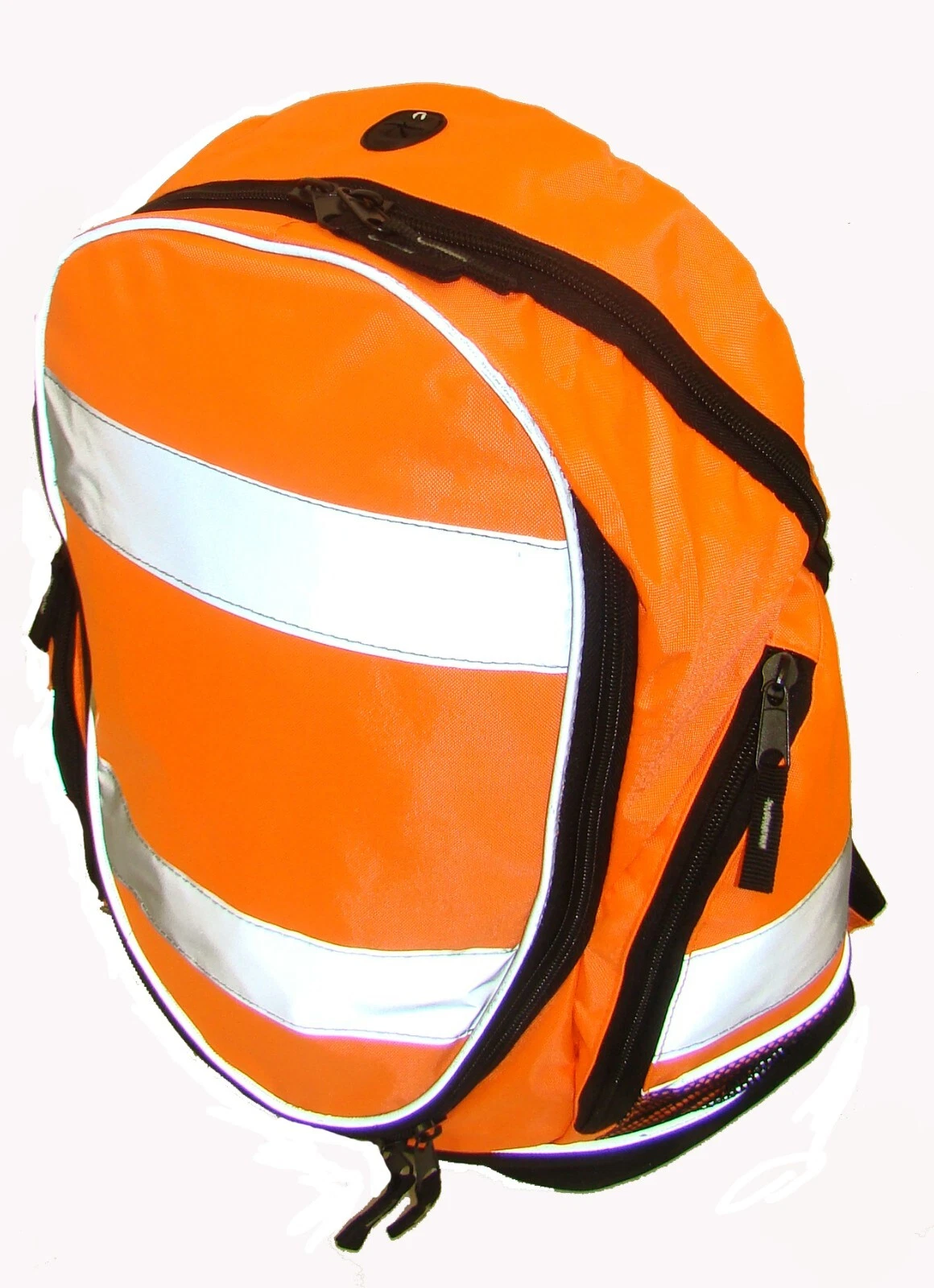 RUCKSACK BACKPACK ORANGE SAFETY REFLECTIVE HI VIZ WORK UNIFORM CYCLING HIKING