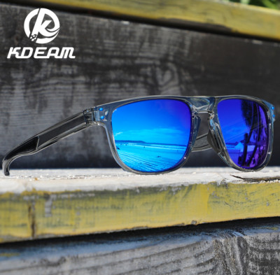  KDEAM Men Women Polarized Sport Sunglasses Square Outdoor Driving UV400 Glasses