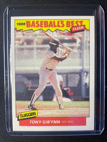 Tony Gwynn #15 1986 Fleer Baseball's Best card