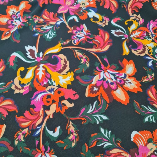 Bubble Crepe Floral Dress Material Craft Drape Costume Fabric 58" By Meter - Picture 74 of 79