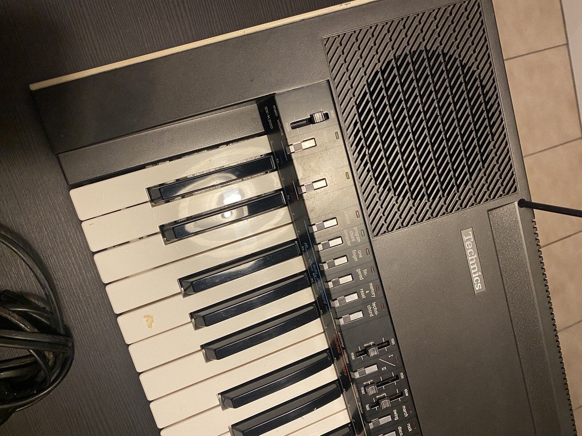 Vintage Technics SX K200 Organ keyboard 1982 - Rare | eBay