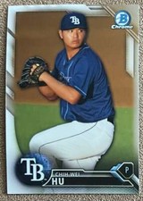2016 Bowman Draft Picks & Prospects Chrome Chih-Wei Hu Tampa Bay Rays #BDC-147