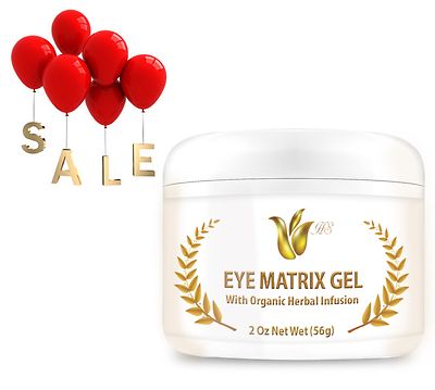 Super Eye Matrix Gel Organic Herbal Infusion. Organic Aloe Barbadensis Leaf