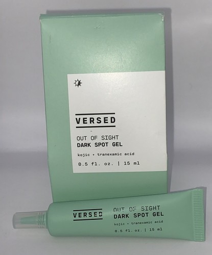 Versed außer Sichtweite DUNKLER SPOT GEL 0,5 Flüssigunzen Kojic Tranexamsäure - NEU IM KARTON - Bild 7 von 8